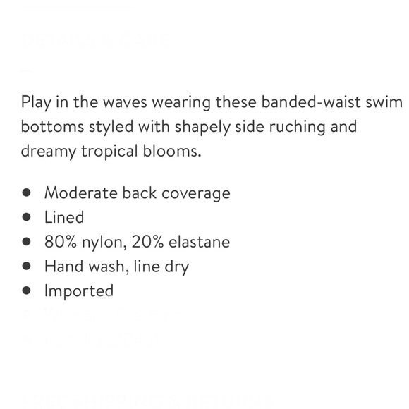 La Blanca Fiore Shirred Band Hipster - Picture 11 of 11